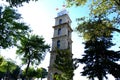 The historical clock tower in Tophane Park 13 August 2019 BURSA