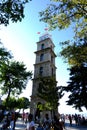 The historical clock tower in Tophane Park 13 August 2019 BURSA