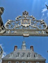 Historical Colonial Williamsburg Governor Palace Royalty Free Stock Photo