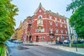 The historical corner house, called Under The Singing Frog, Krakow, Poland Royalty Free Stock Photo