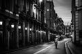 Historical and cultural city of Valladolid in Spain at night. Royalty Free Stock Photo