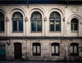 Historical and cultural city of Valladolid in Spain at night. Royalty Free Stock Photo