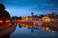 Historical district of Ivanovo in night