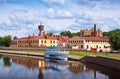 Historical district of Ivanovo in summer