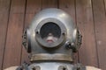 Historical diving equipment for underwater