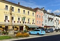 Historical downtown. Gmuend in Kaernten, Carinthia, Austria Royalty Free Stock Photo