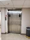 Historical elevator in hospital
