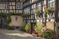 The historical Engelgasse in the old town of Gengenbach