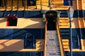 Historical entrance to H.M.S. Victory Royalty Free Stock Photo