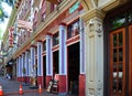 Historical Facade in the Old Town of Nashville, the Capital City of Tennessee