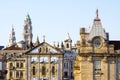 Historical facades of Porto, Portugal