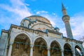 Historical and fascinating Sisli Mosque photographed in beautiful weather. Royalty Free Stock Photo