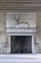 Historical fireplace