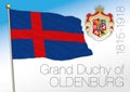 Duchy of Oldenburg historical flag, Germany