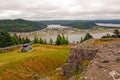 Historical fort on the island of Newfoundland Royalty Free Stock Photo