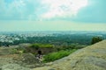 A Historical Fort View from inside