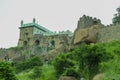 A Historical Fort View from inside