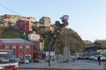 Historical funicular view in Valparaiso