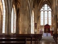 Historical Gothic Church - AI Generated Illustration.