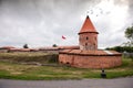 Historical gothic Kaunas Castle from medieval times in Kaunas