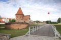 Historical gothic Kaunas Castle from medieval times in Kaunas