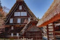 Tradition Japanese thatched homes in Shirakawago