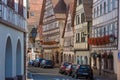 Historical half-timbered facades in Dornstetten