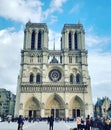 CathÃÂ©drale de Notre-Dame de Paris Royalty Free Stock Photo