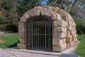 Ancient Greek monument Crypt Geroon in Russia, Anapa.