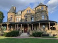 Historical home stone face