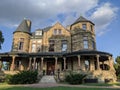 Historical home stone face