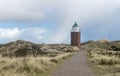 Historical house Cliff-End at the Red Cliff in Kampen Royalty Free Stock Photo