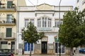 Historical house in Olhao city Royalty Free Stock Photo