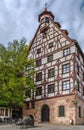 Historical house in Nuremberg, Germany