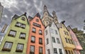 Historical houses in Cologne, Germany