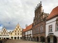 Historical houses in Lemgo, Germany Royalty Free Stock Photo