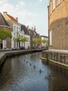 Historical houses and the municipal Academy for Art in Mechelen