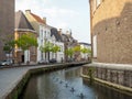 Historical houses and the municipal Academy for Art in Mechelen