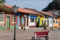 Historical Housing Itanhaem Sao Paulo Brazil Royalty Free Stock Photo