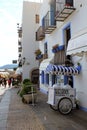 Historical Ice cream cart in Spain