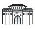 Historical Icon Pune City - Shaniwar Wada Icon Illustration