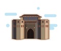 Historical Icon Pune City - Shaniwar Wada Icon Illustration