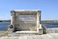 Historical inscription on the bridge