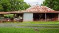 Historical Items in An Old Shed Royalty Free Stock Photo