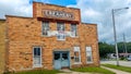 Historical Creamery in Boscobel, Wisconsin Royalty Free Stock Photo