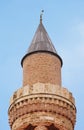 Historical Landmark Grooved Minaret Yivli Minare Kaleici, Antalya, Turkey Royalty Free Stock Photo