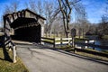 Historical Covered Bridge in Cedarburg Wisconsin