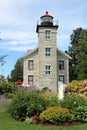 Historical lighthouse now a museum, Sodus Point Lighthouse, Sodus Point, New York, 2021
