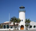 Historical Lighthouse at the Pacific Coast, Santa Barbara, California