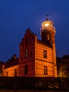 Lighthouse in Ustka, Poland Royalty Free Stock Photo